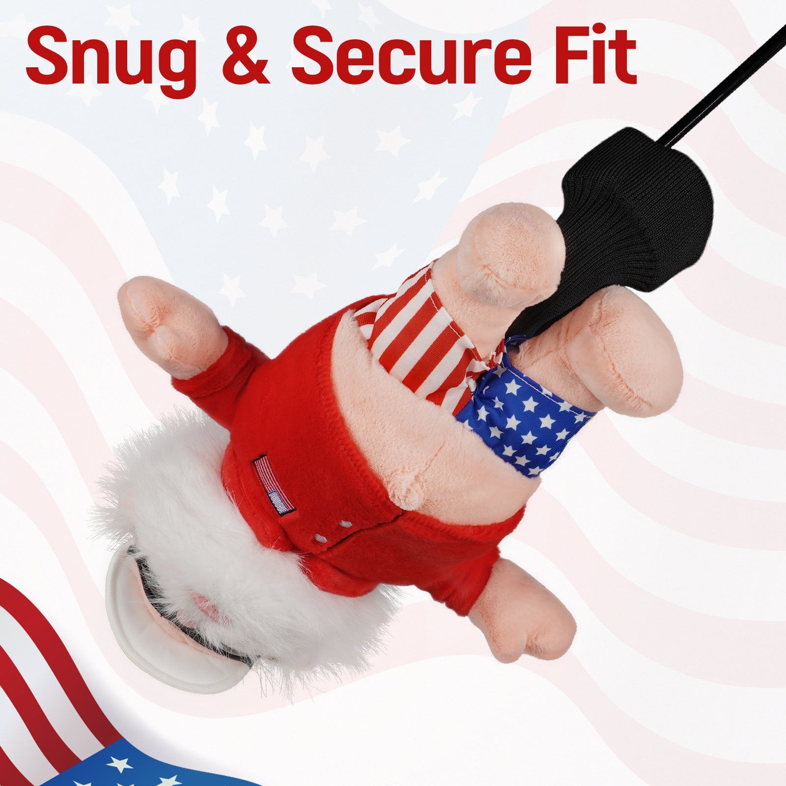 Beer Belly Old Plush Driver Golf Head Cover