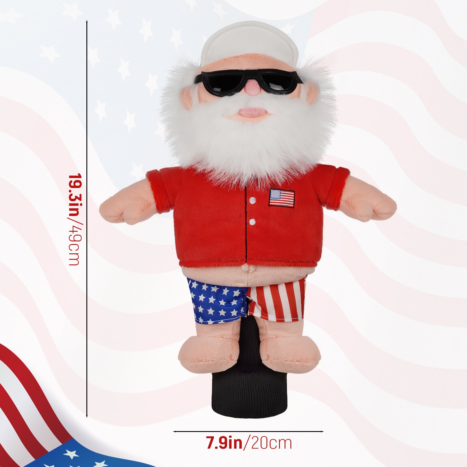 Beer Belly Old Plush Driver Golf Head Cover