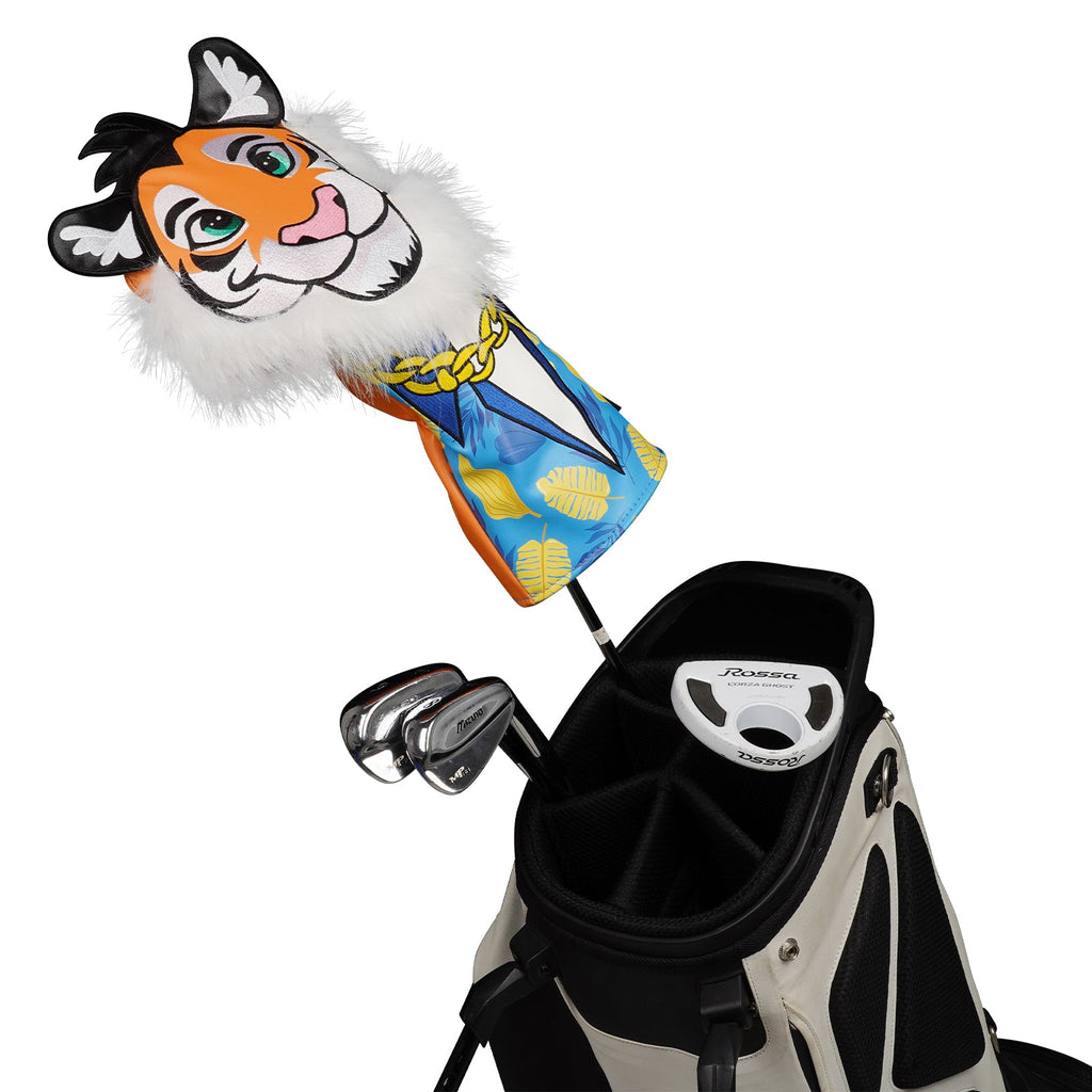 Orange Tiger Driver Golf Head Covers