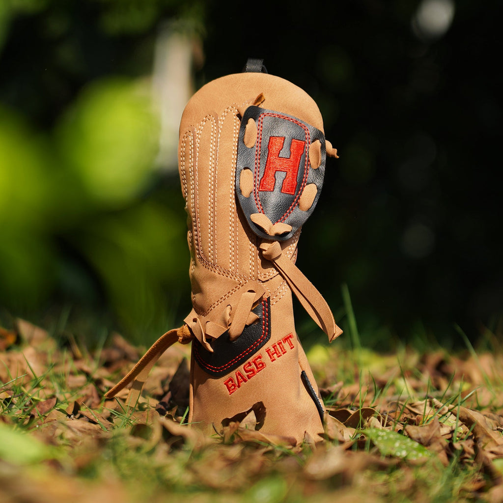 Light Brown Baseball Driver Golf Headcover