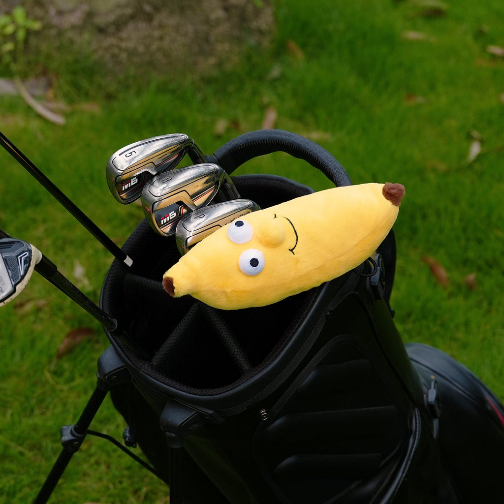 Banana Plush Blade Putter Golf Headcover