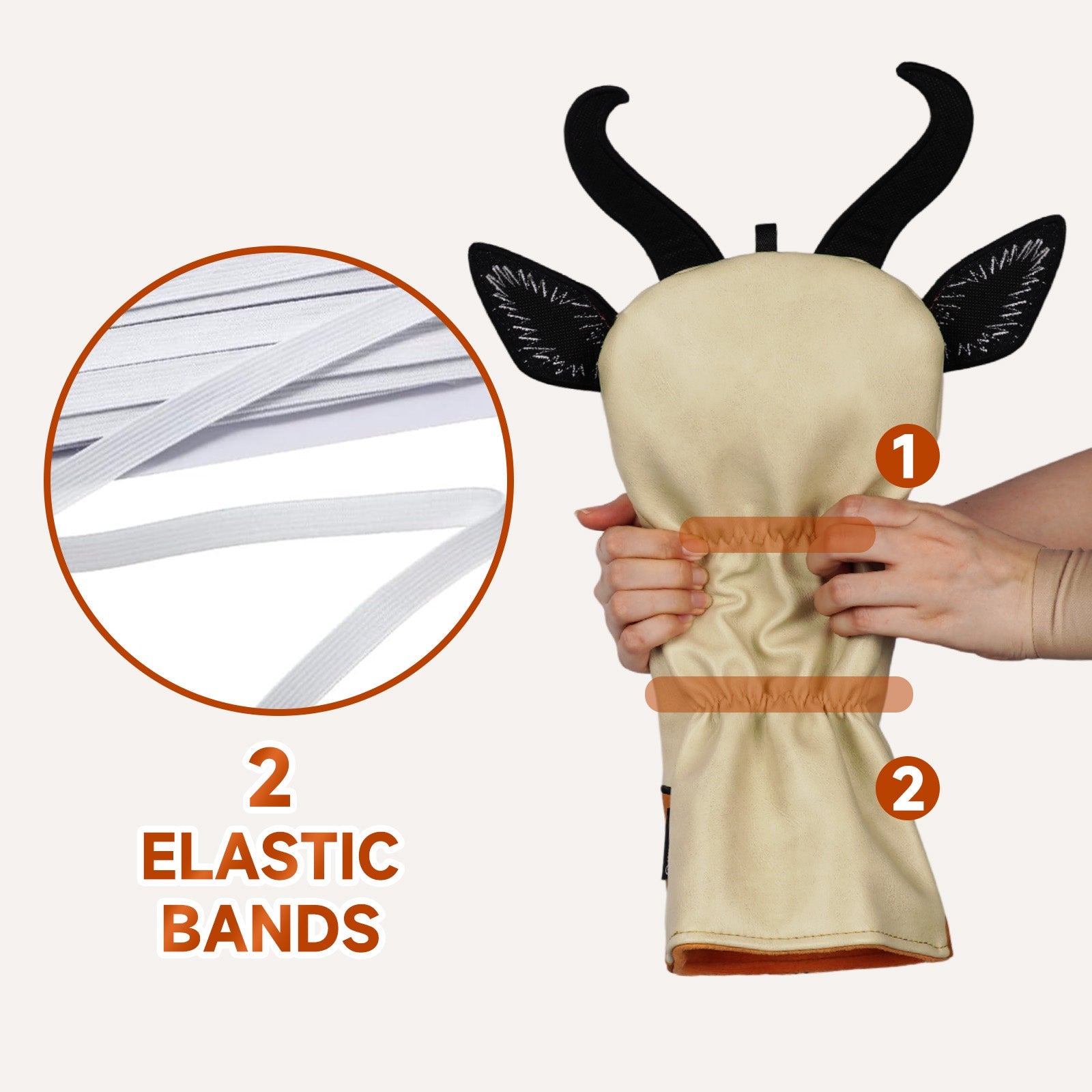 Mr. Antelope Driver Golf Headcover