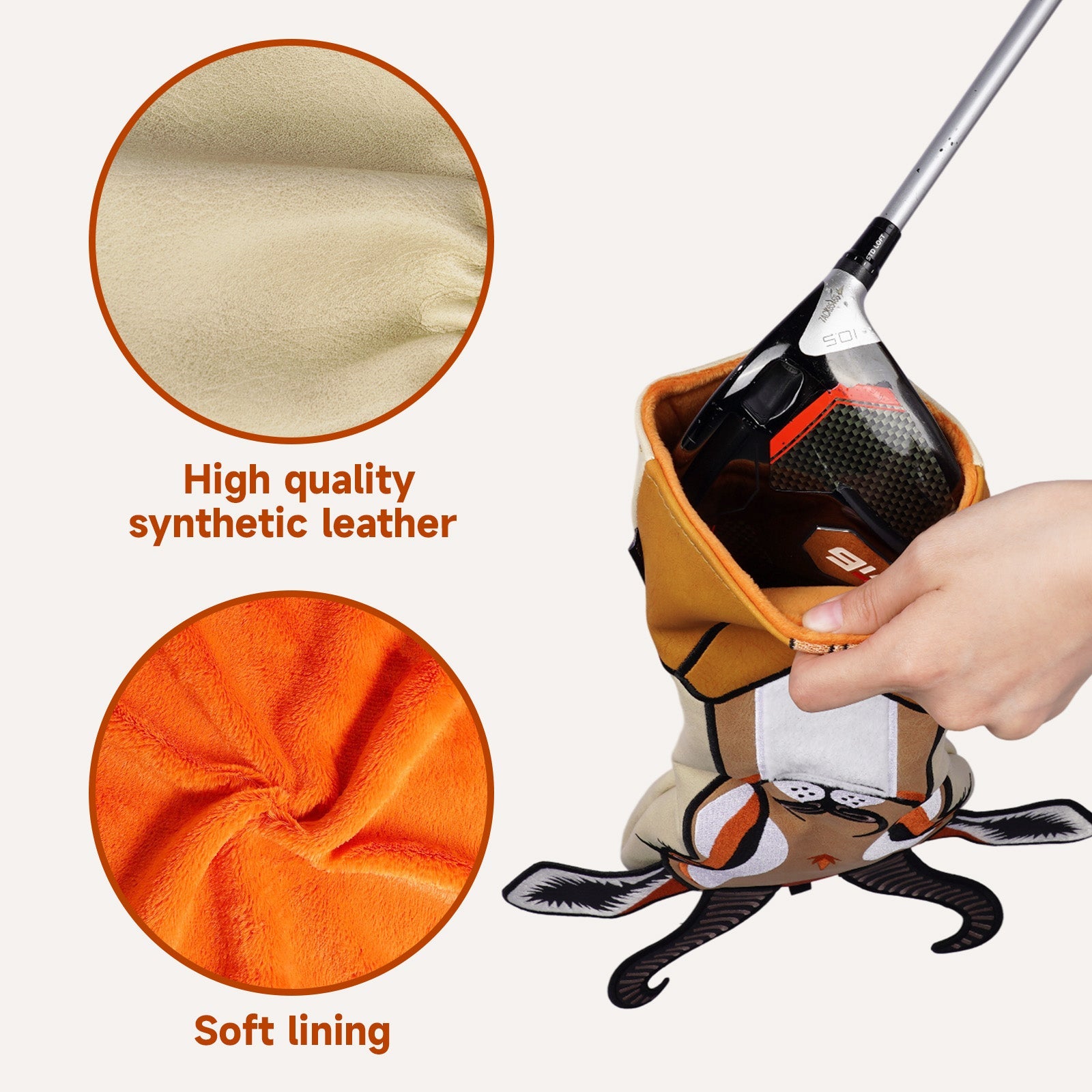 Mr. Antelope Driver Golf Headcover