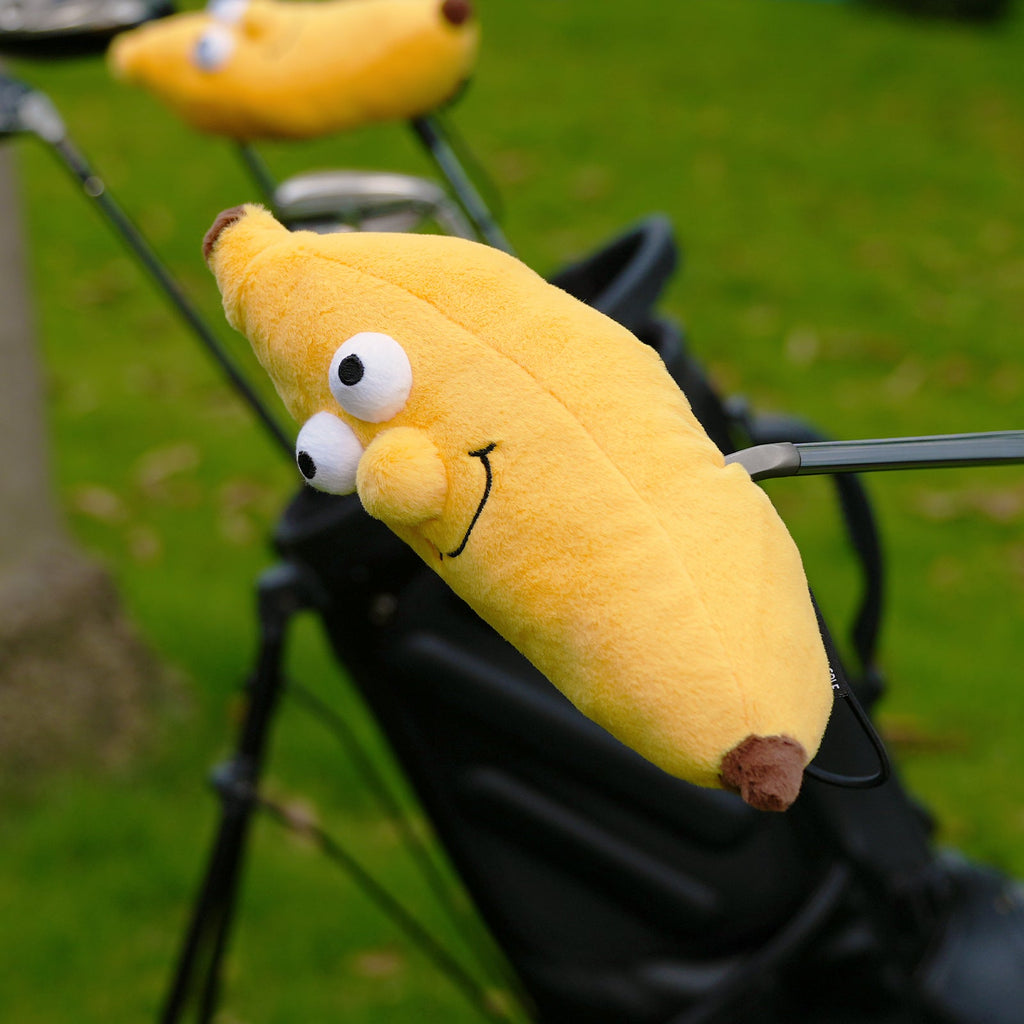 Banana Plush Blade Putter Golf Headcover