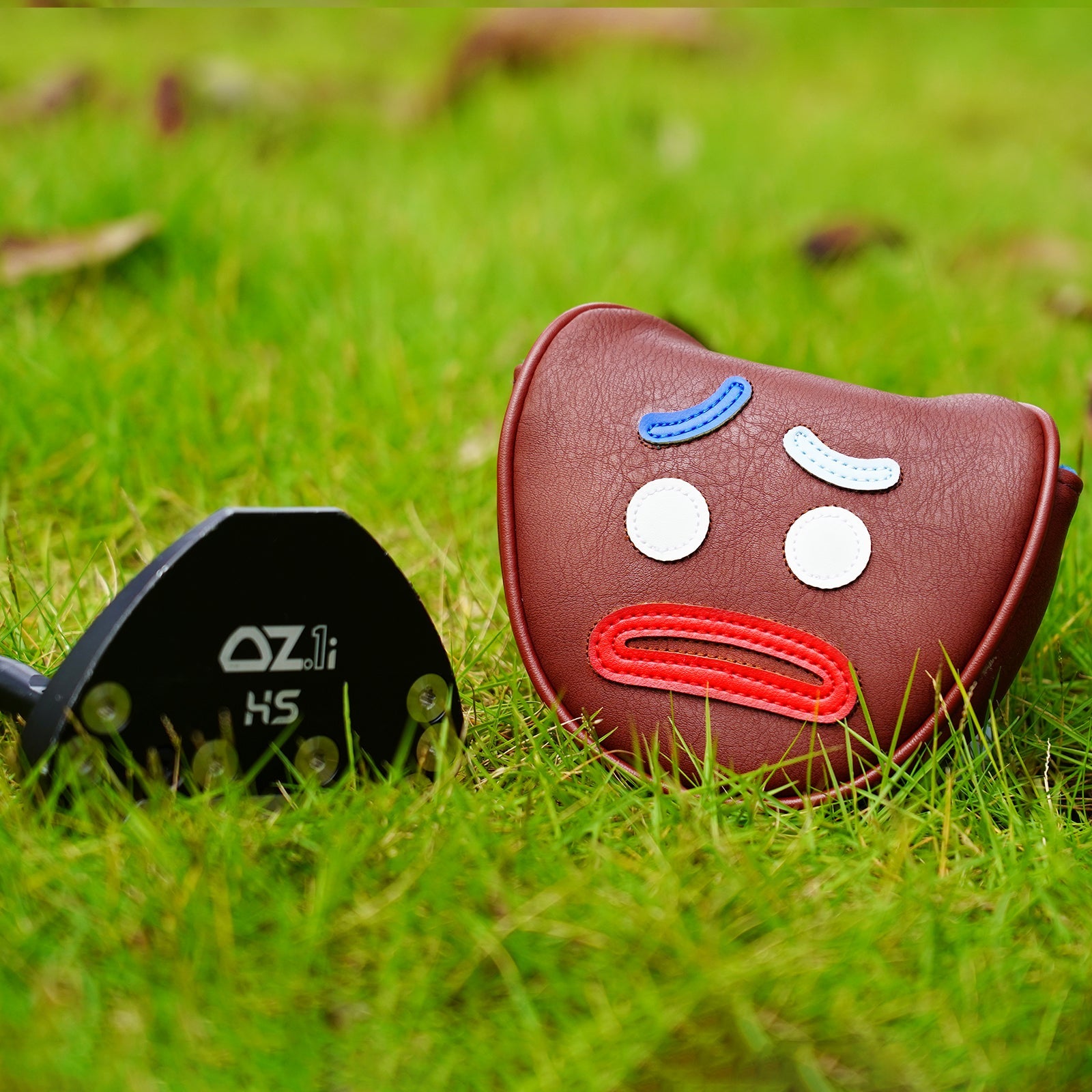 Gingerbread Man Brown Putter Golf Headcover