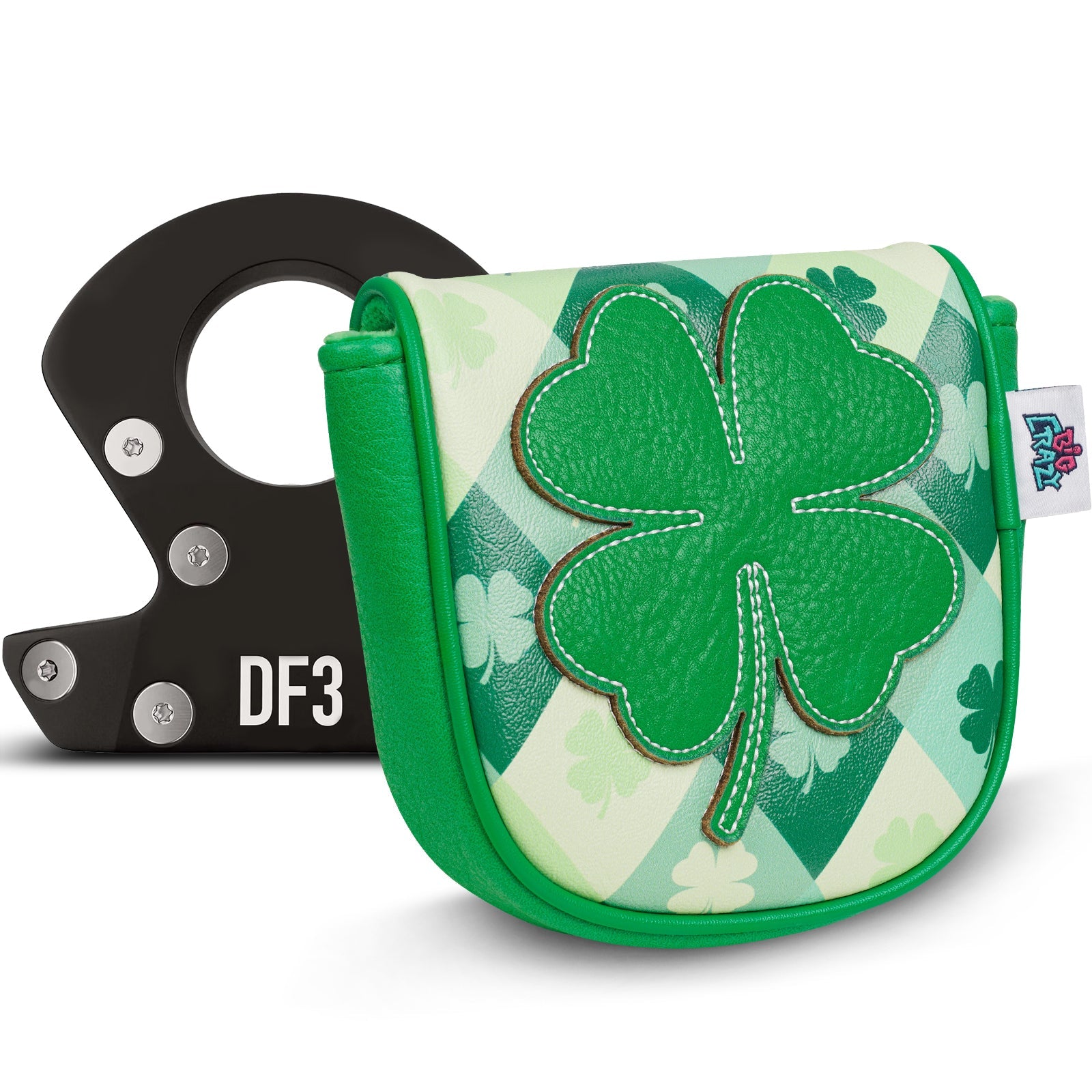 Four-leaf Clover Binaural Magnet DF3 Golf Putter Cover