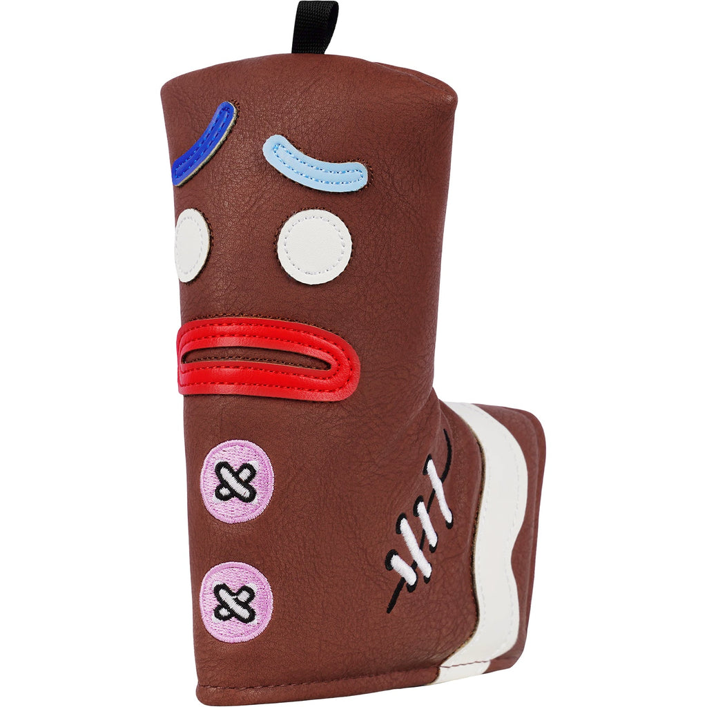 Gingerbread Man Brown Putter Golf Headcover