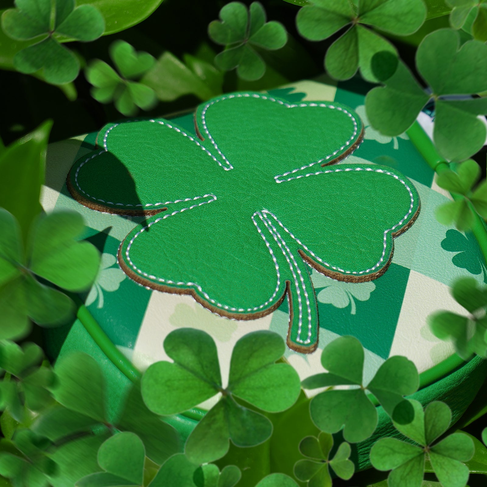 Four-leaf Clover Binaural Magnet DF3 Golf Putter Cover