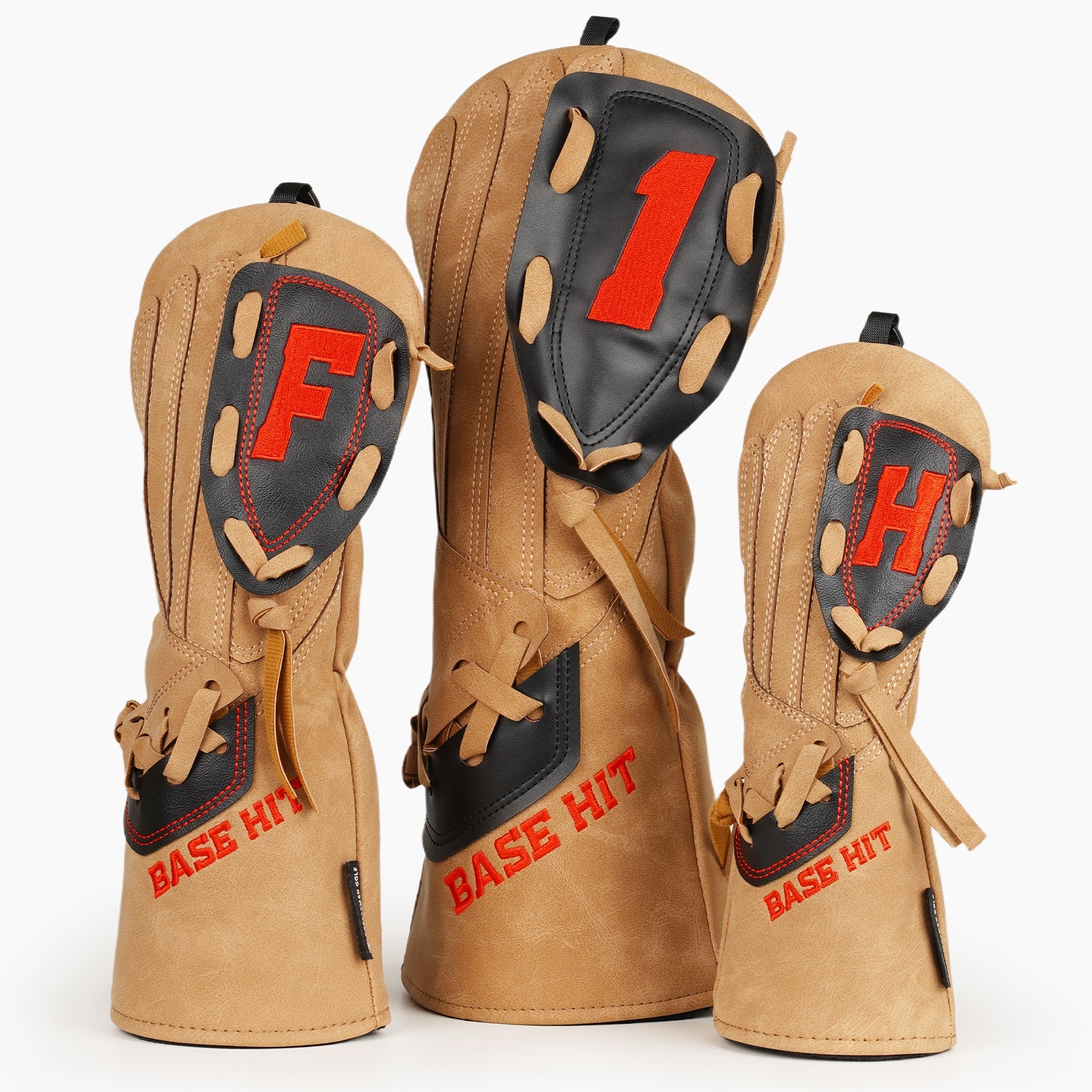 Light Brown Baseball Driver Golf Headcover