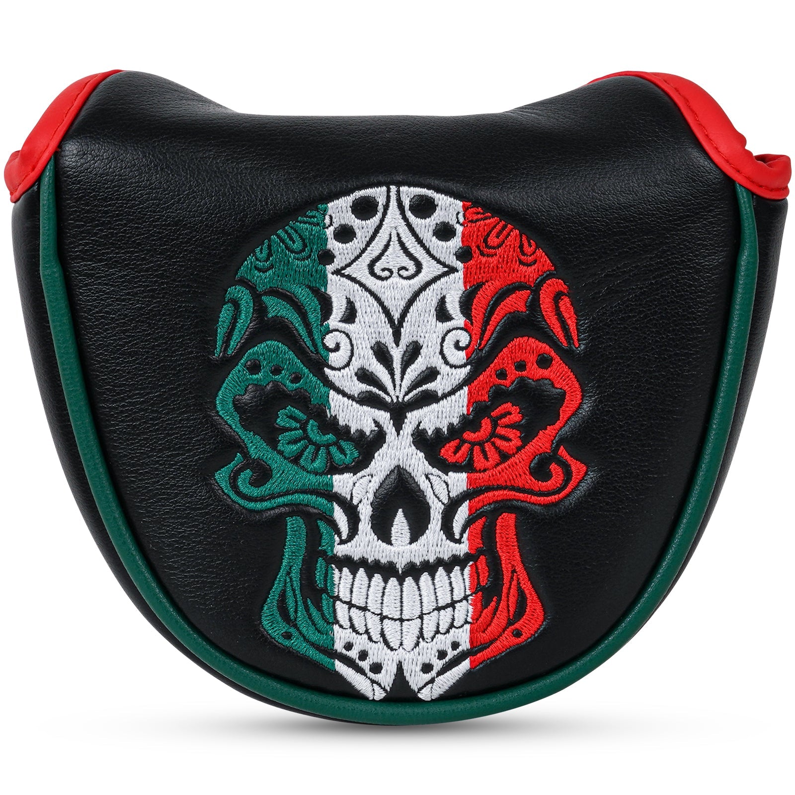 Black Mexican Day of the Dead Putter Golf Head Cover