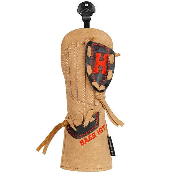 Light Brown Baseball Driver Golf Headcover