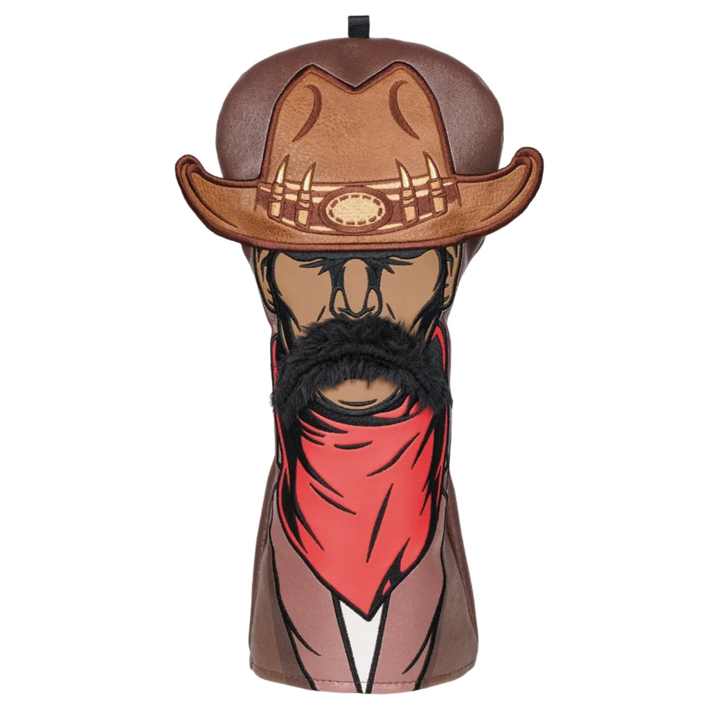 Brown Western Cowboy Driver Golf Headcover