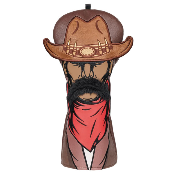 Brown Western Cowboy Driver Golf Headcover