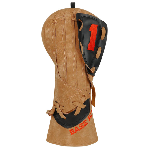 Light Brown Baseball Driver Golf Headcover