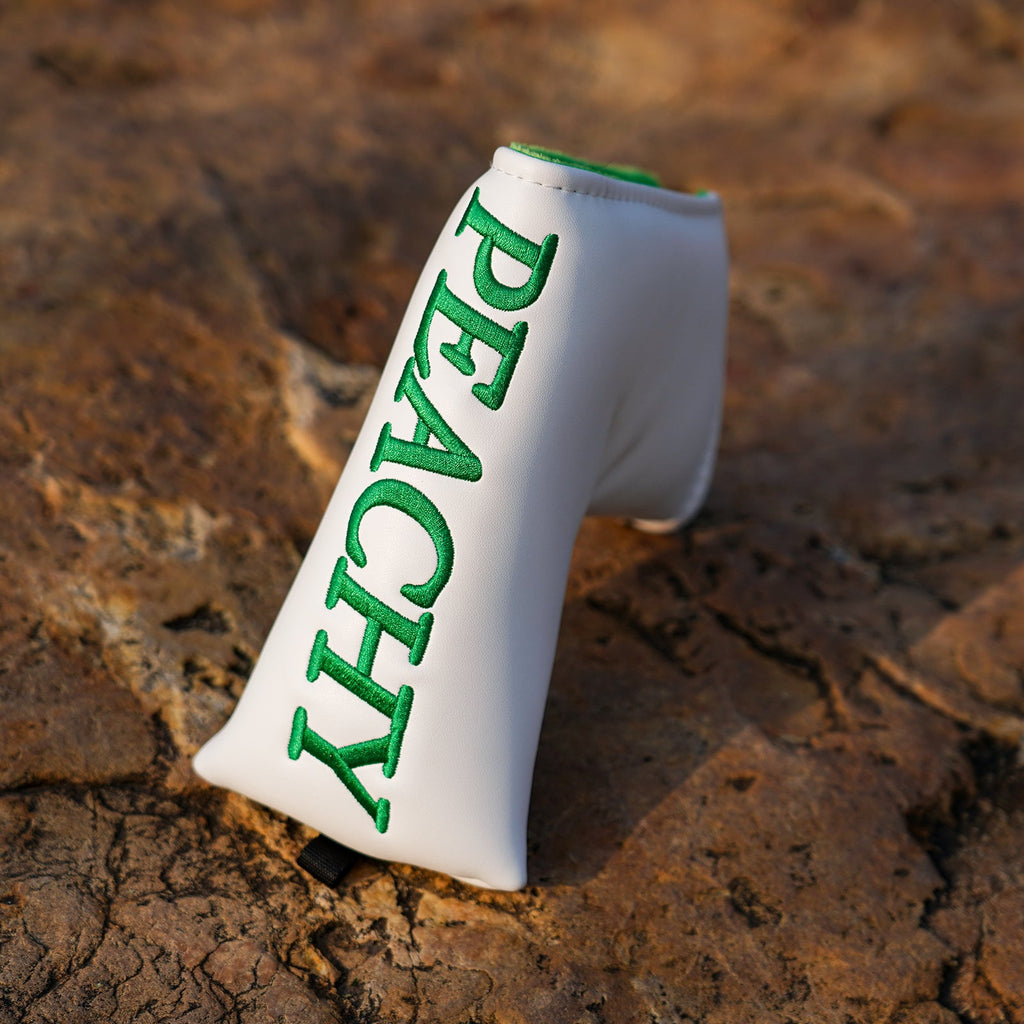 White Peachy Putter Head Cover