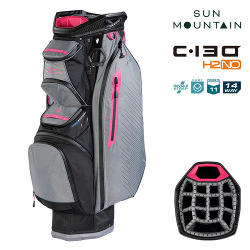 Sun Mountain C-130 H2NO 14-Way Cart Bag