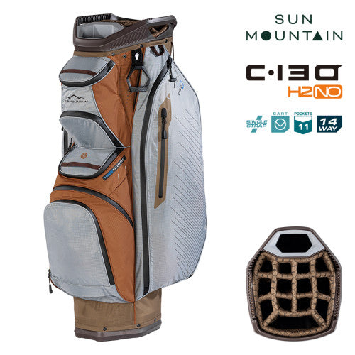 Sun Mountain C-130 H2NO 14-Way Cart Bag