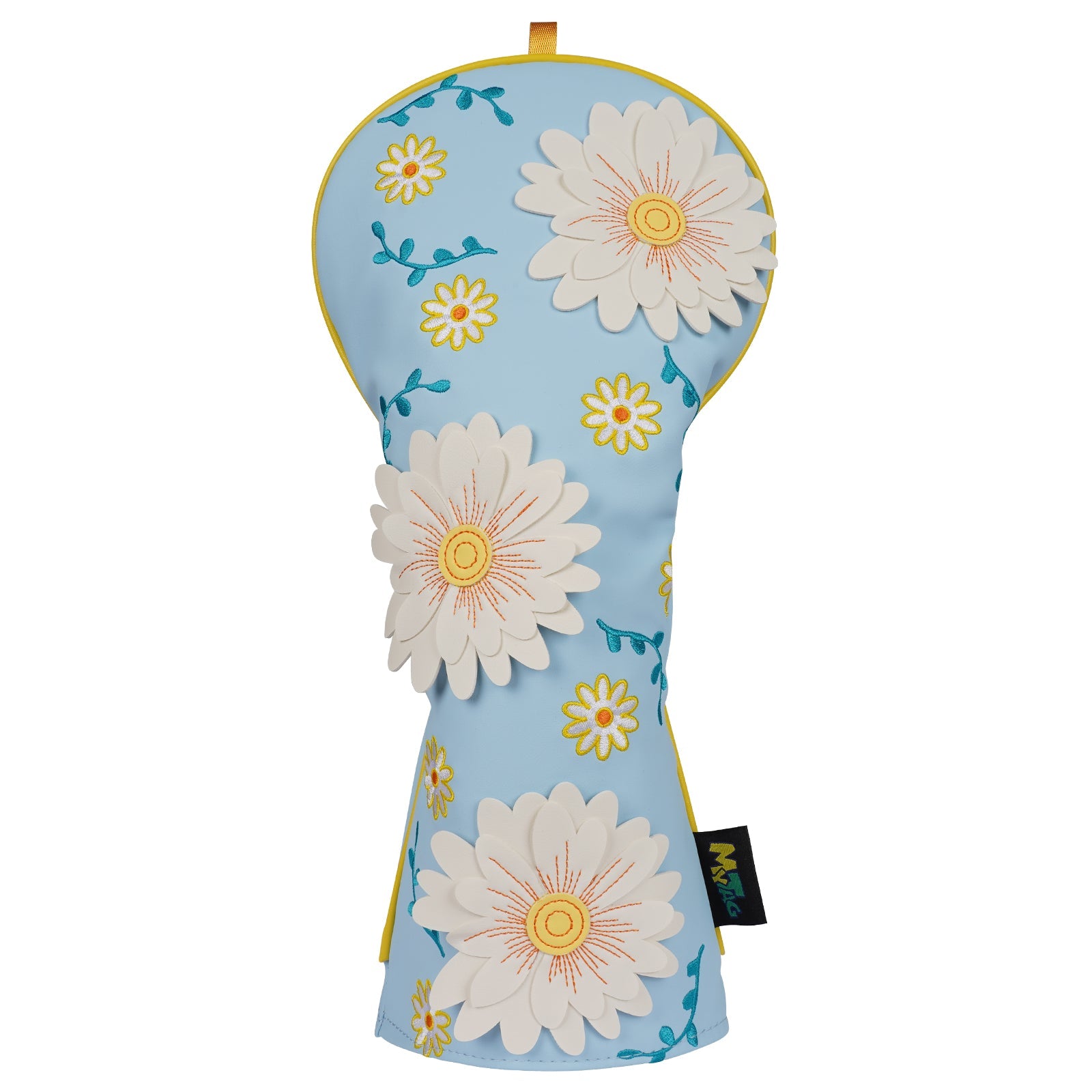 Light Blue Daisy Driver Golf Headcover