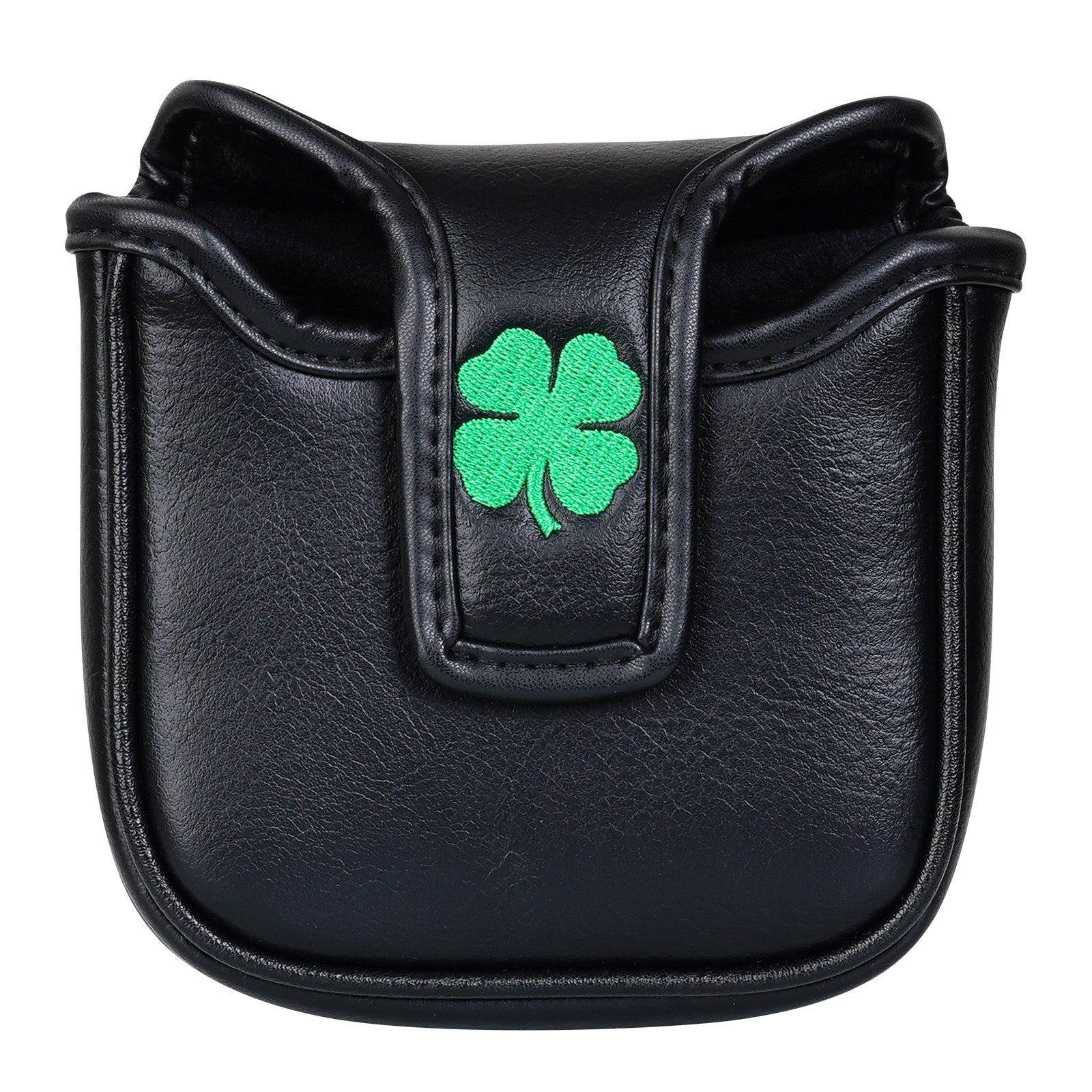 Black Green Luck Leaf Square Putter Head Cover