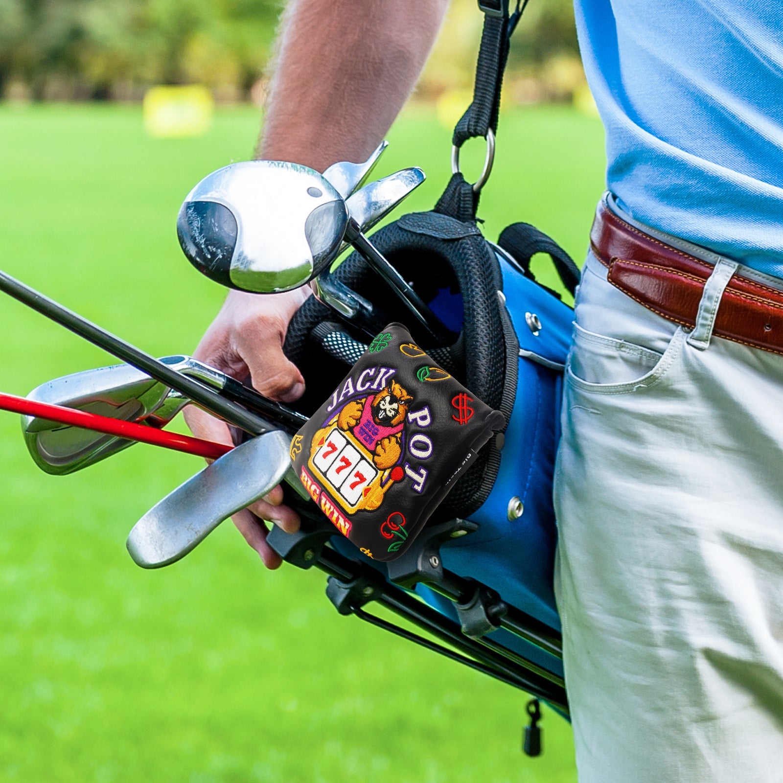 Casino Blade Putter Head Cover