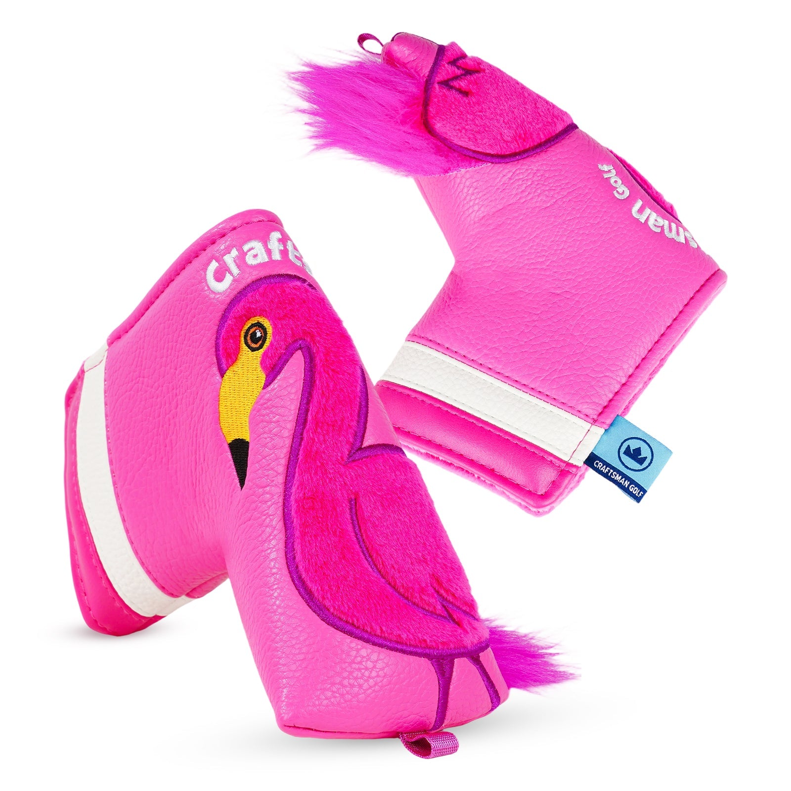 Rose Red Flamingo Putter Golf Head Covers