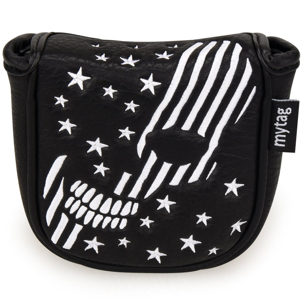 Black Skull Putter Head Cover