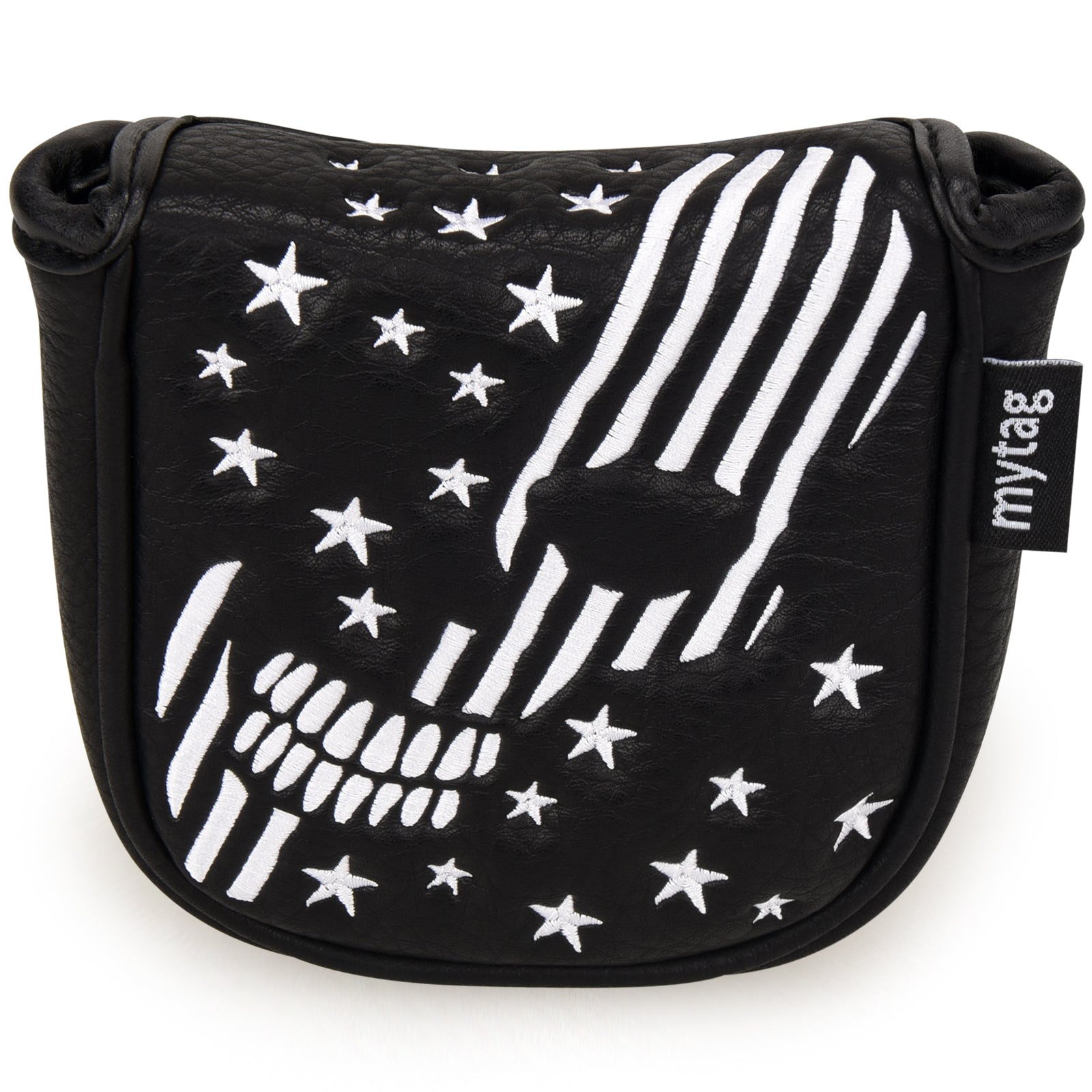 Black Skull Putter Head Cover