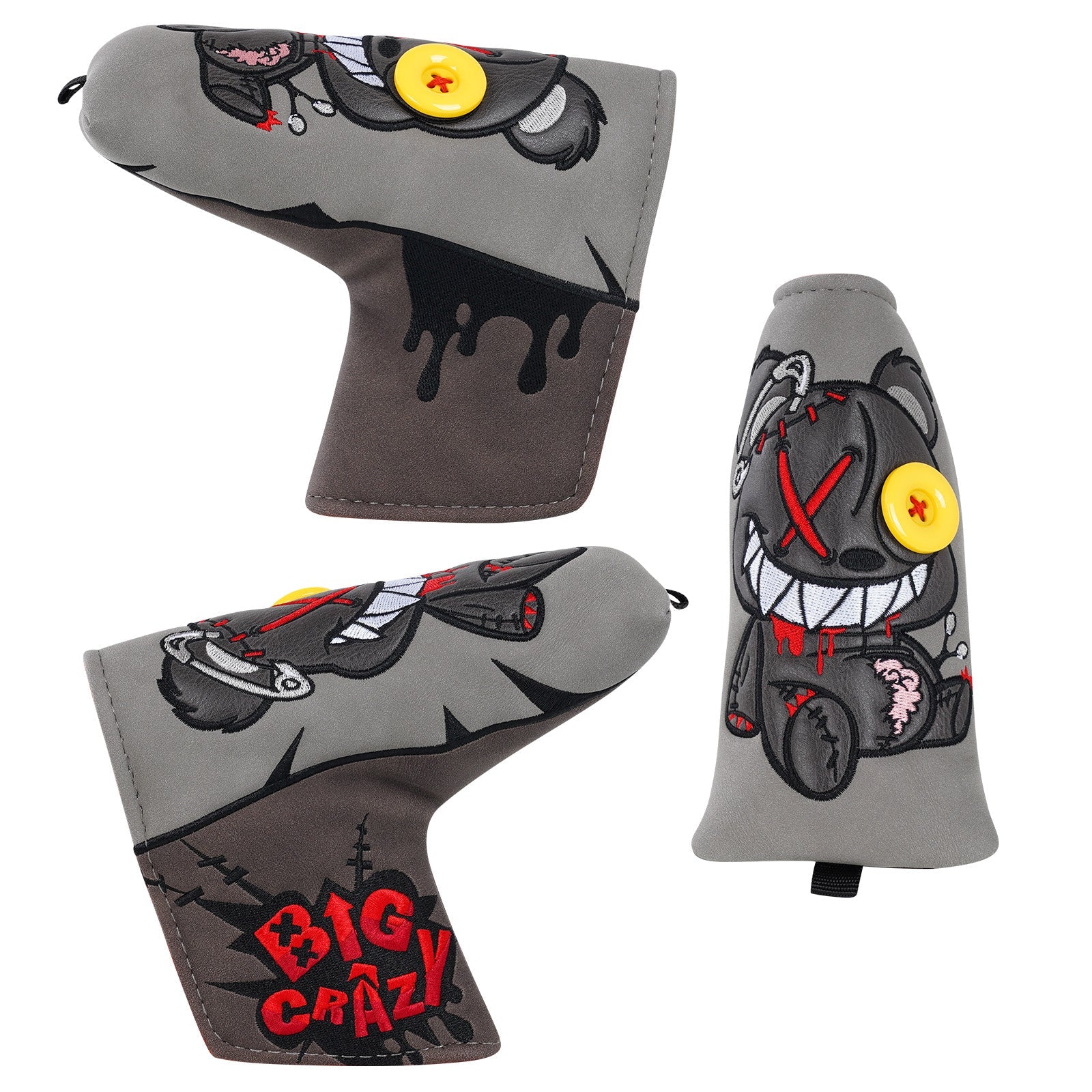 Grey Bear Putter Head Cover
