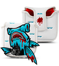 White PU Monster Fish Putter Head Cover