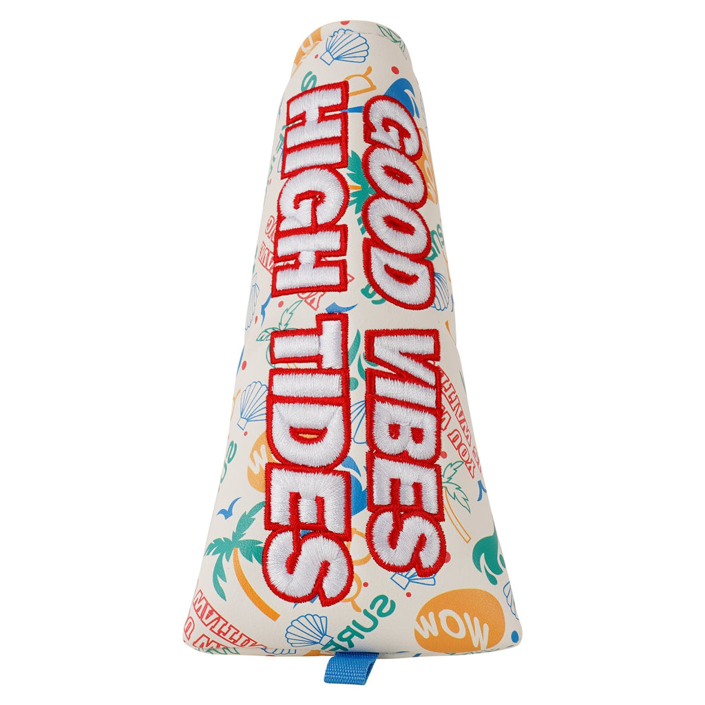 Sunglasses Shark Print Putter Golf Head Cover