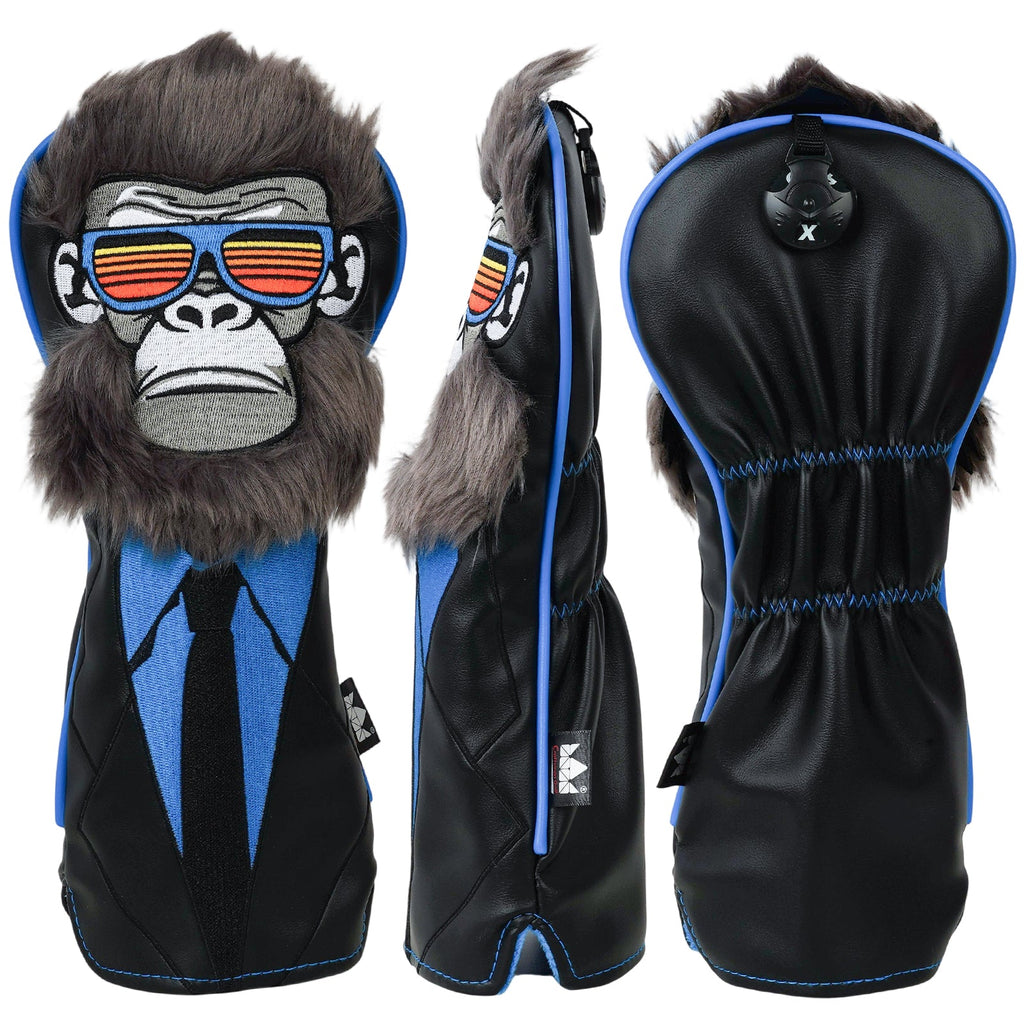 Sunglass Monkey Wood Golf Head Covers