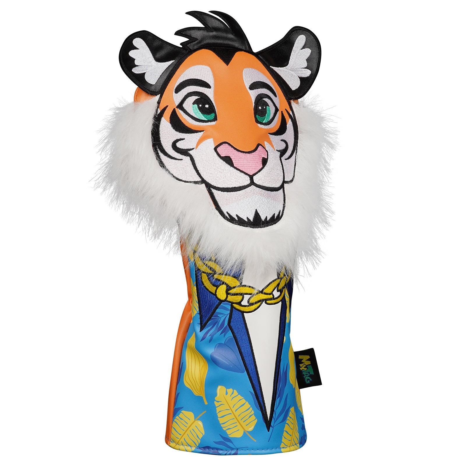 Orange Tiger Driver Golf Head Covers