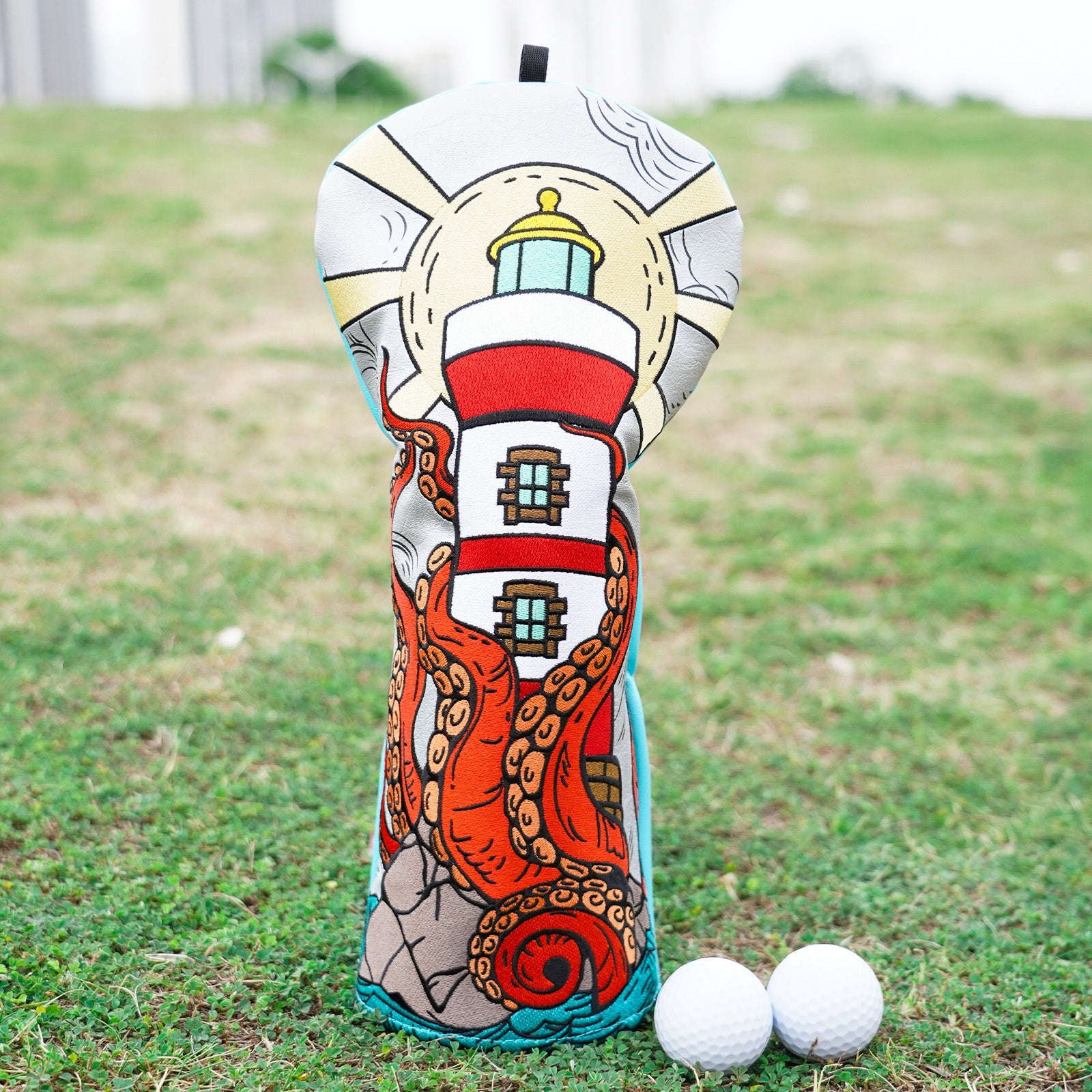 Lighthouse Octopus Driver Golf Headcover