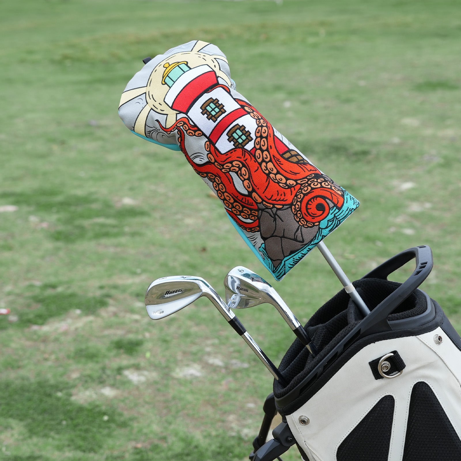 Lighthouse Octopus Driver Golf Headcover