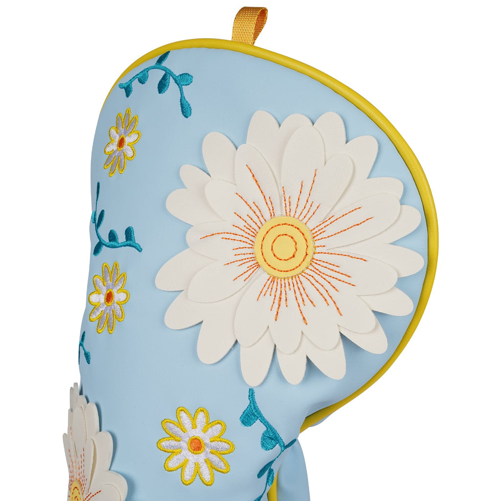 Light Blue Daisy Driver Golf Headcover