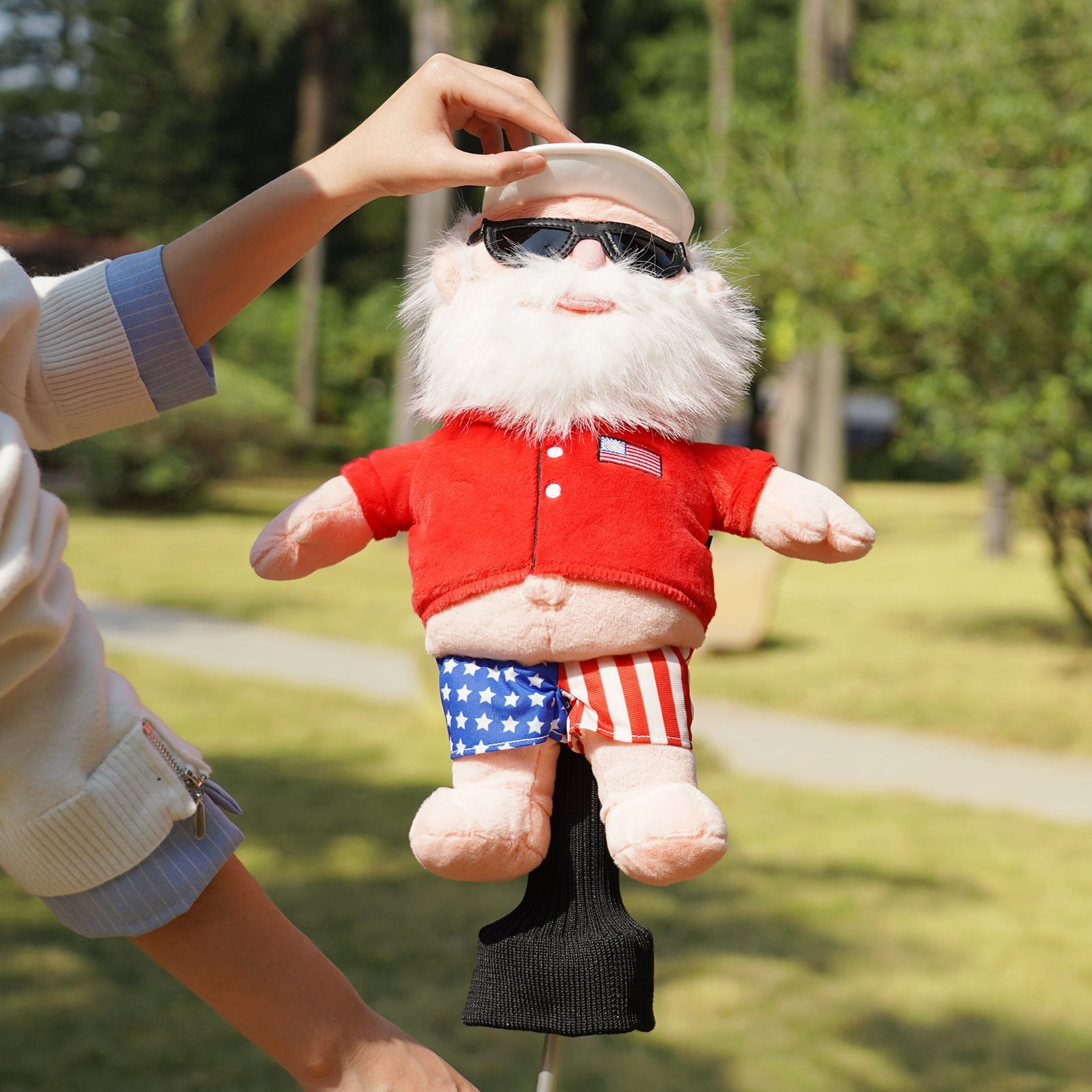 Beer Belly Old Plush Driver Golf Head Cover