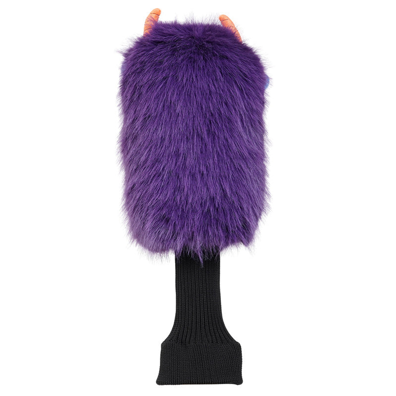Purple Monster Golf Club Driver Head Cover