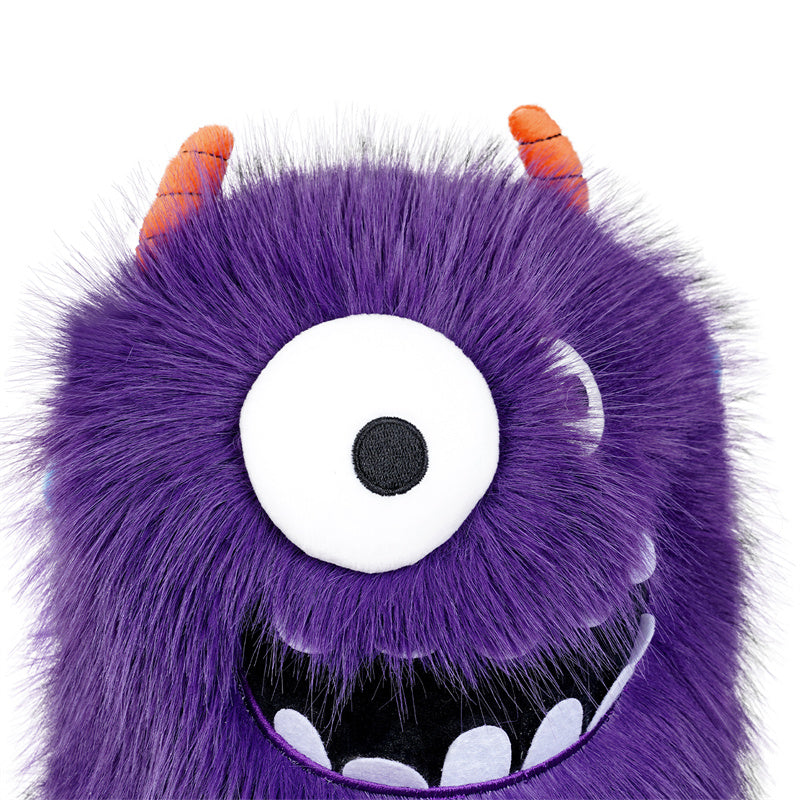 Purple Monster Golf Club Driver Head Cover