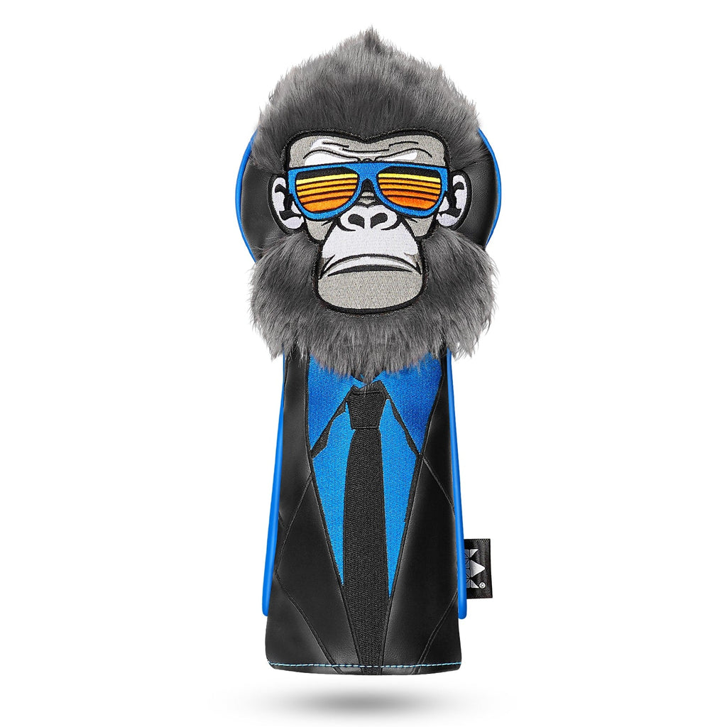 Sunglass Monkey Wood Golf Head Covers