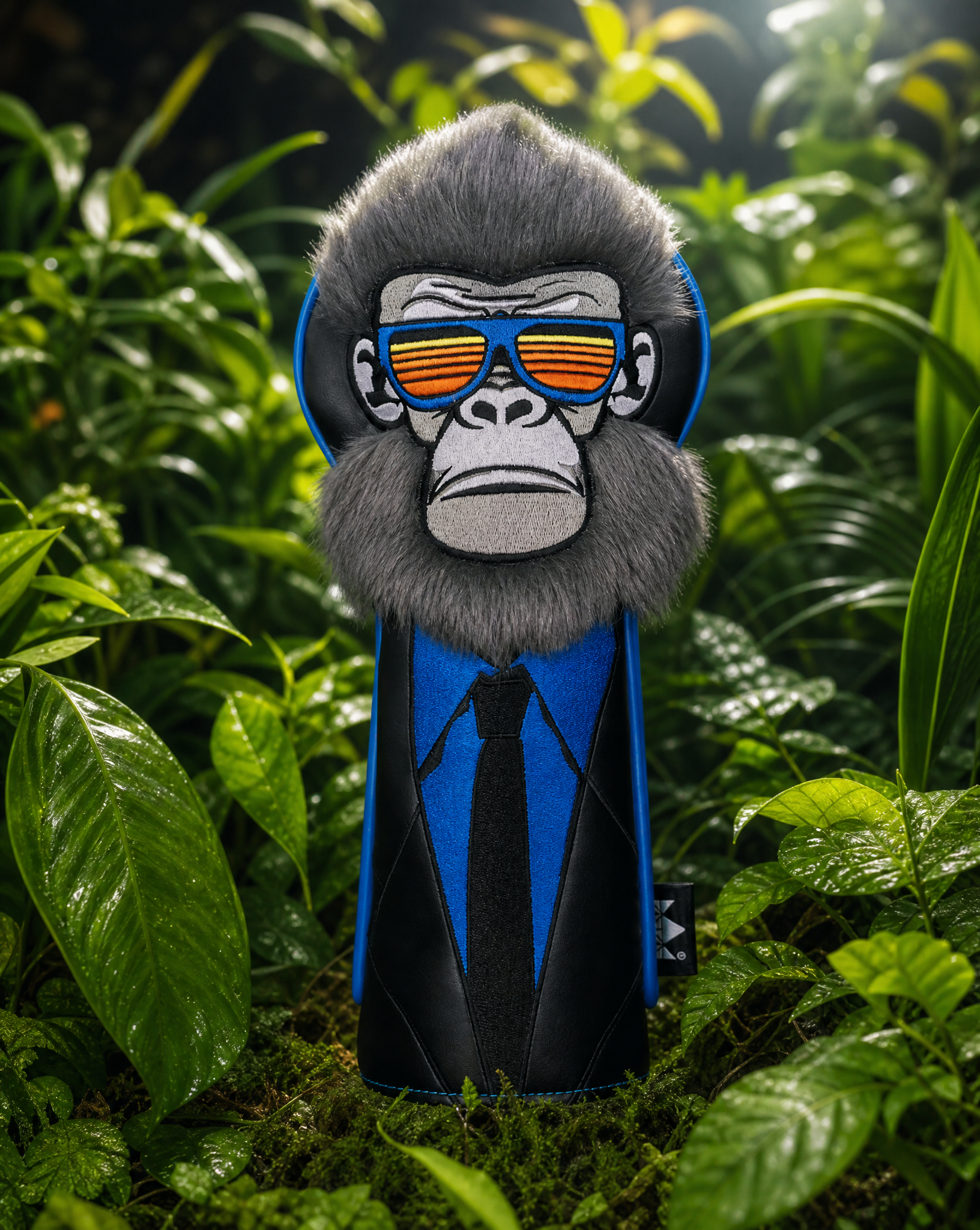 Sunglass Monkey Wood Golf Head Covers