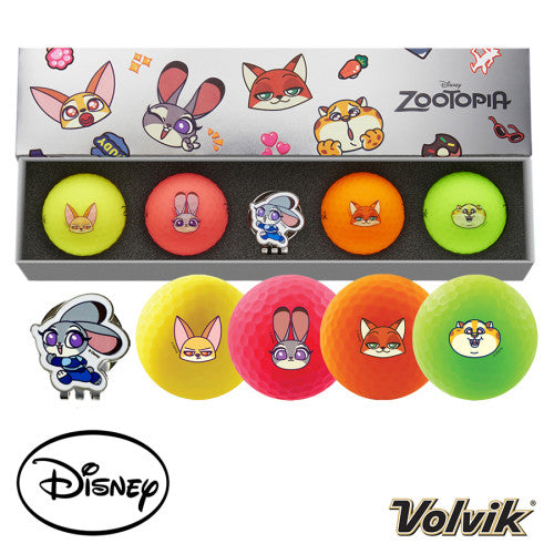 Volvik Disney Zootopia Golf Ball & Marker Gift Set