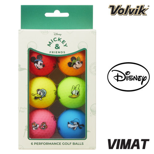 Volvik 6 Ball Gift Pack Vimat Mickey and Friends