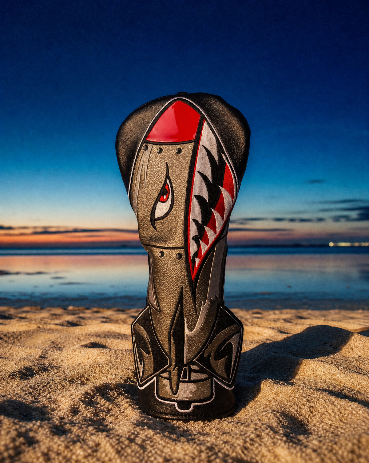 Flying Tiger Missile Driver Golf Headcover