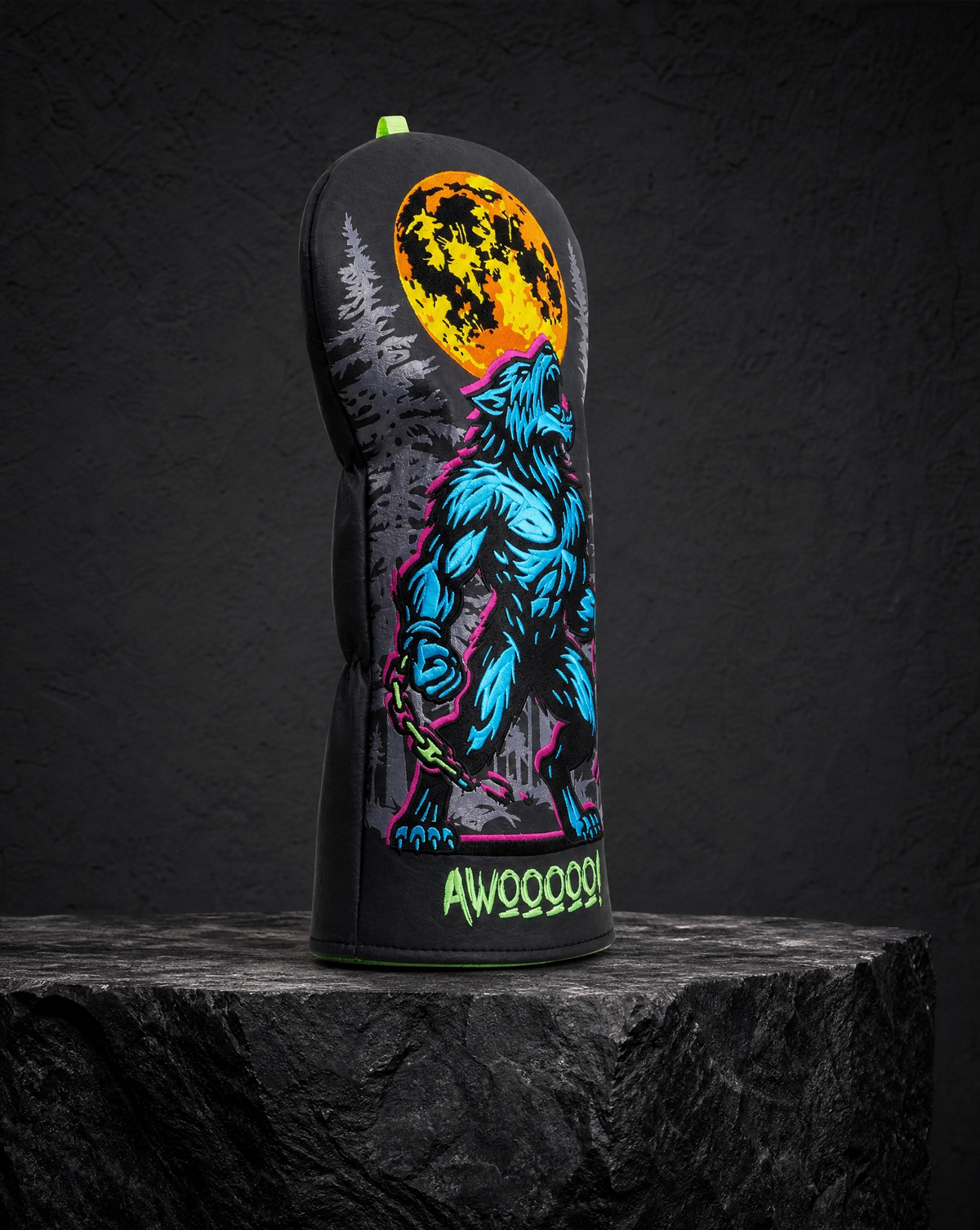 @Black Werewolf Driver Golf Headcover