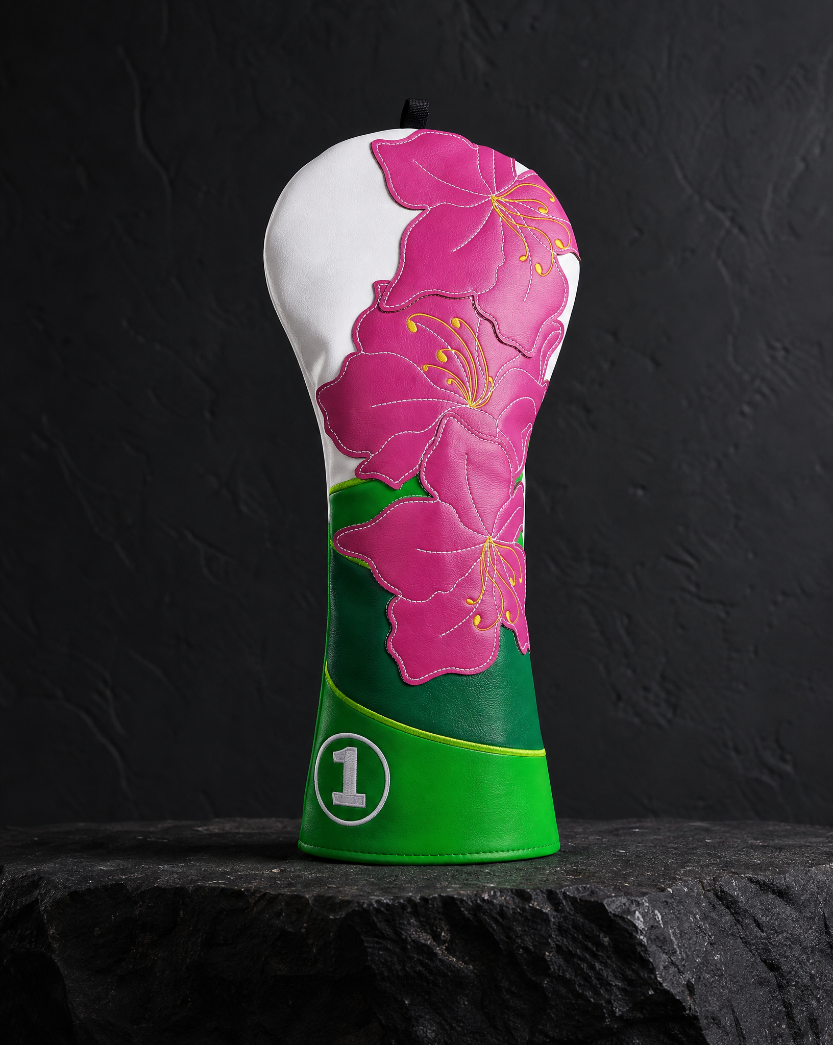 @White Azalea Driver Head Cover