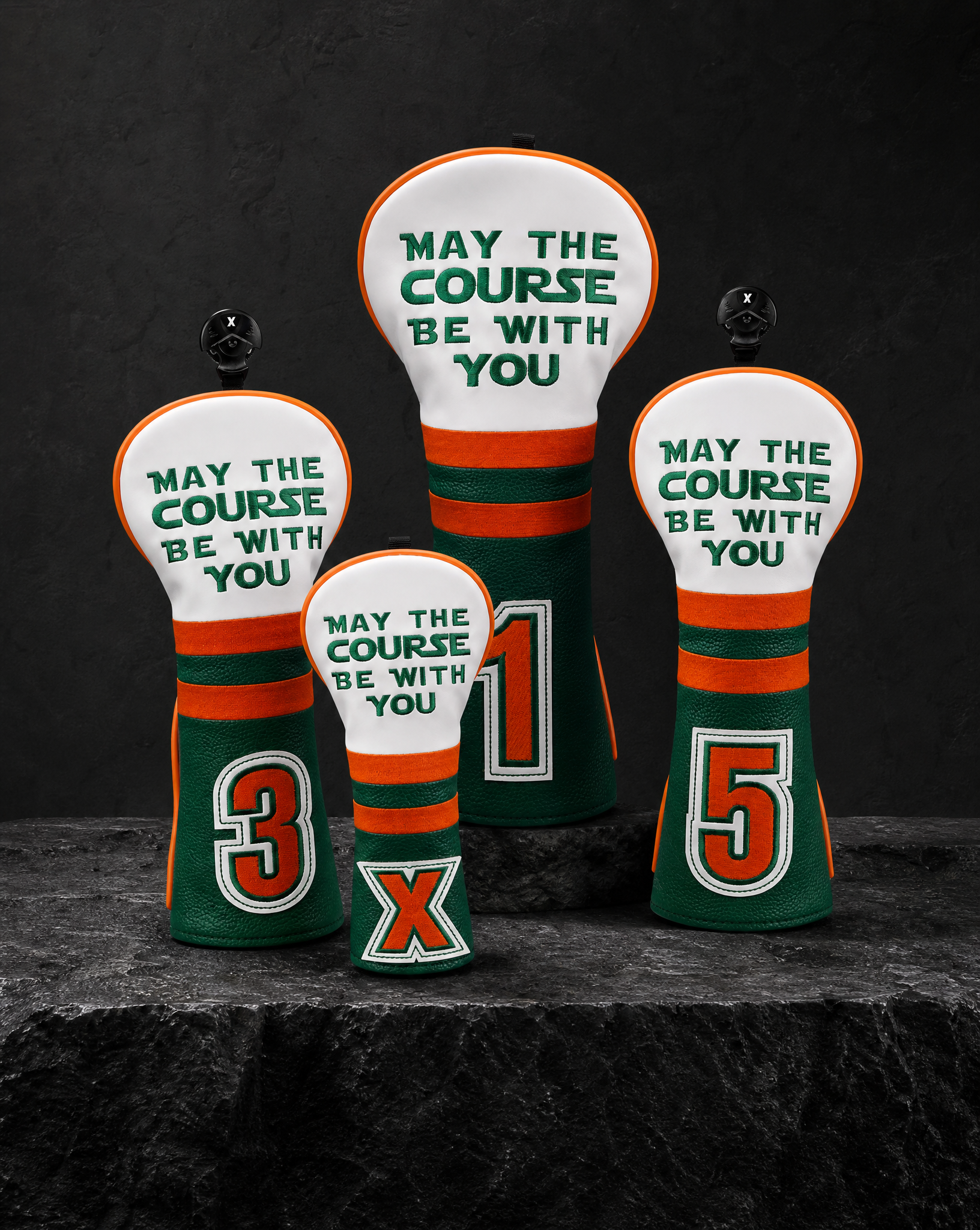 Green Numbers @Green Numbers Driver Head Cover Set