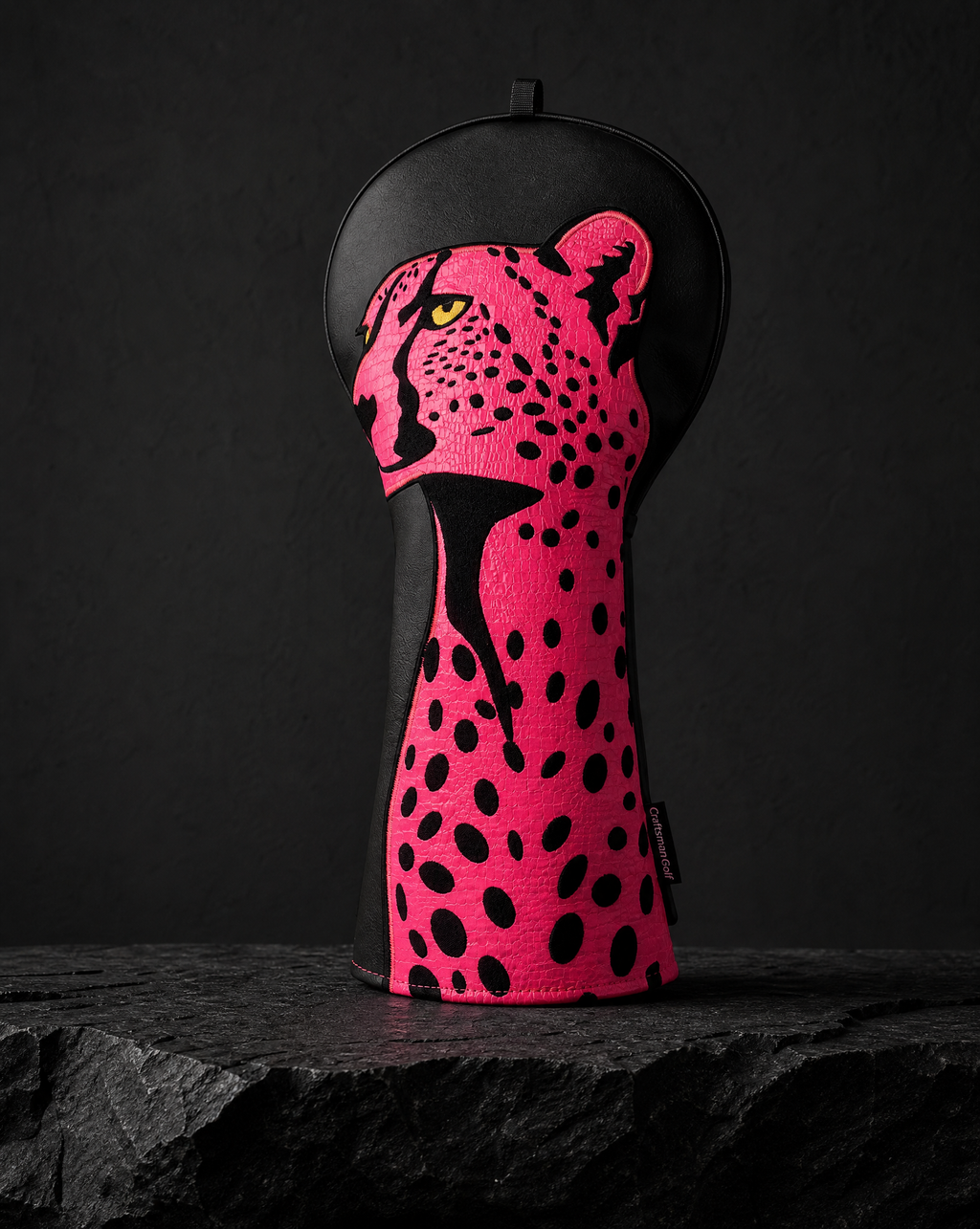 @Pink Leopard Driver Golf Headcover