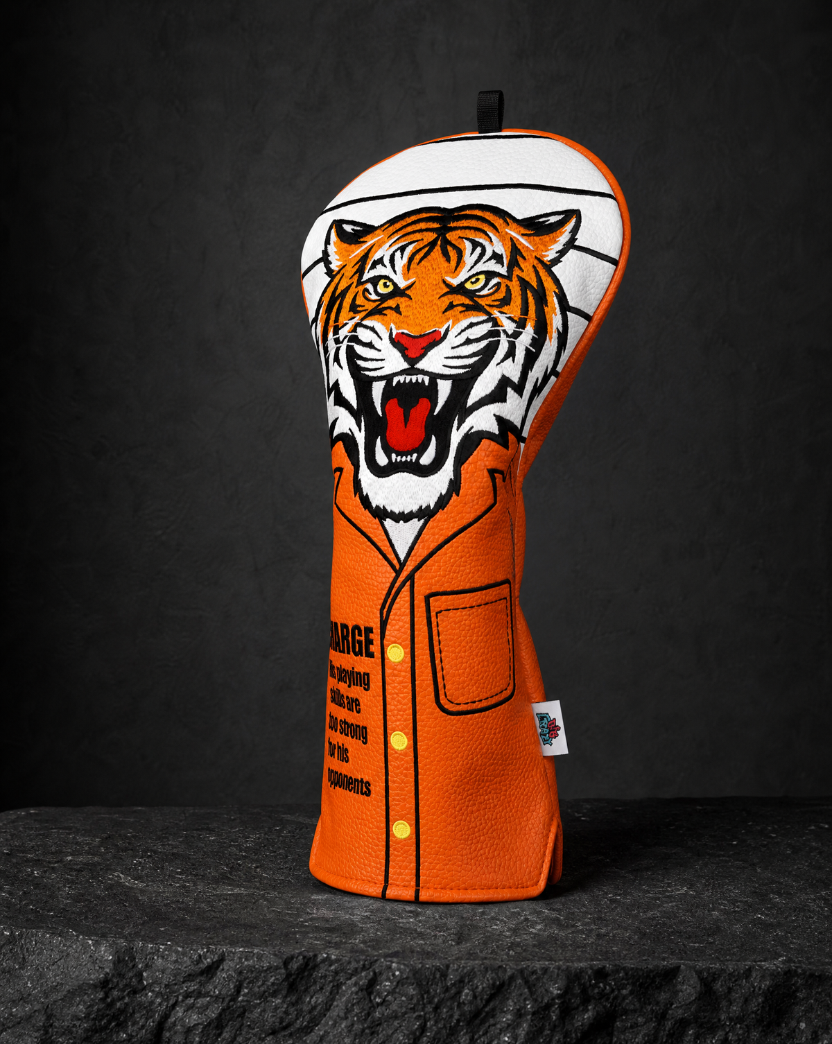 @Tiger Charge Driver Golf Headcover