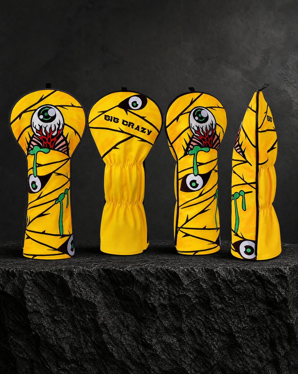 @Yellow Eyeses Embroidered Driver Head Cover