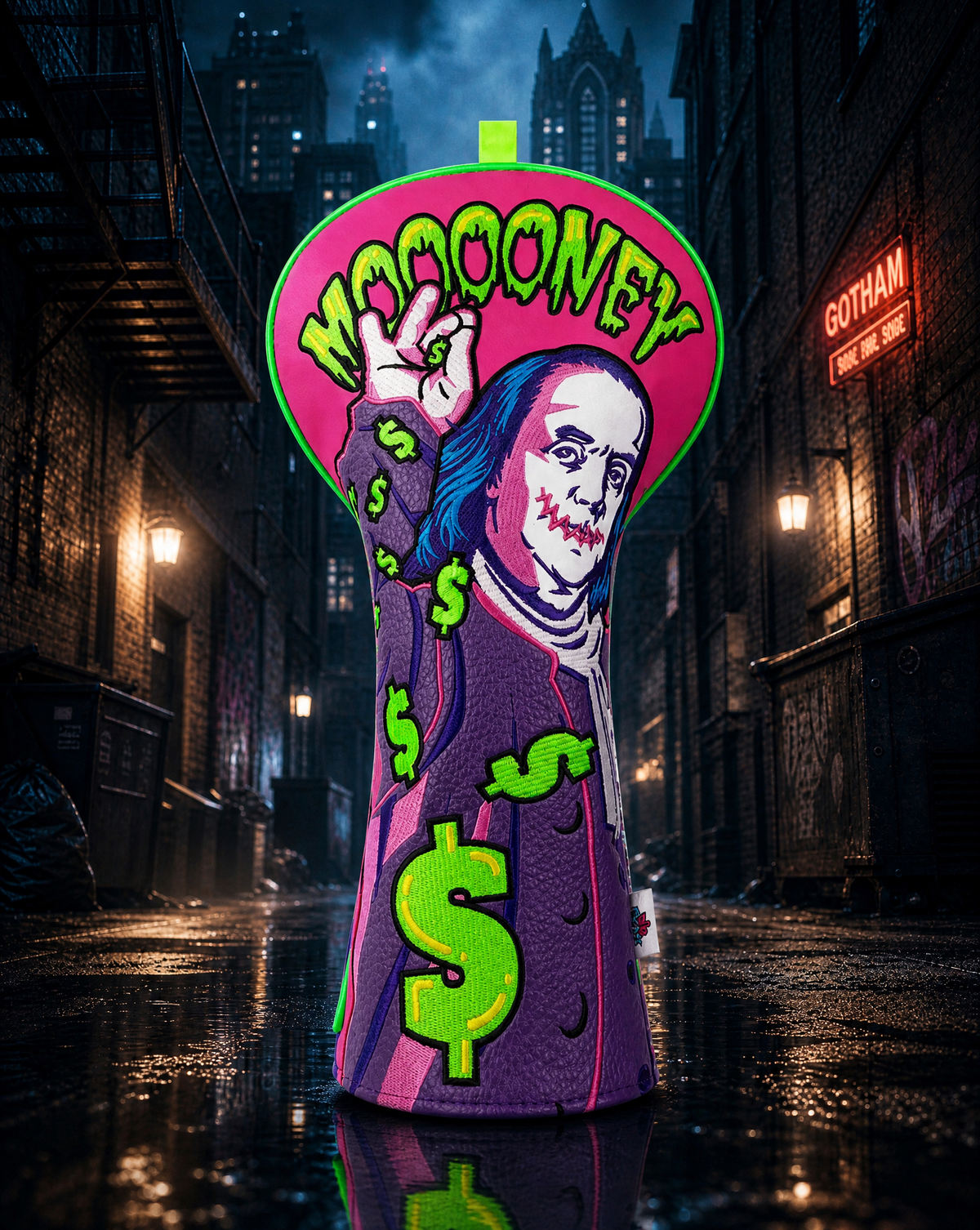 Franklin Money Driver Golf Headcover